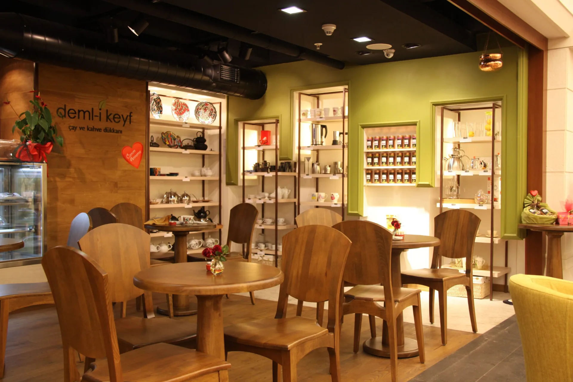 Deml-İ Keyf İstinyepark kafe ve restoran iç mimari tasarımı – ADD Mimarlık, proje görseli 01