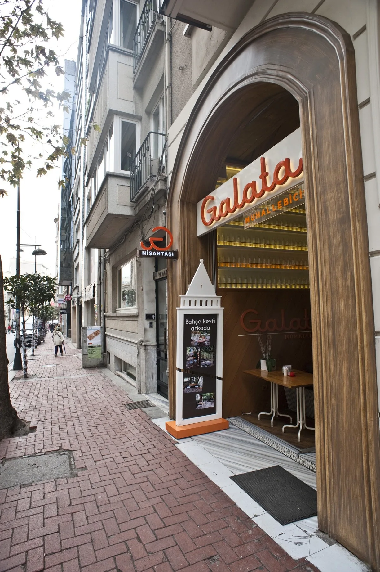 Galata Muhallebicisi Nişantaşı kafe ve restoran iç mimari tasarımı – ADD Mimarlık, proje görseli 01