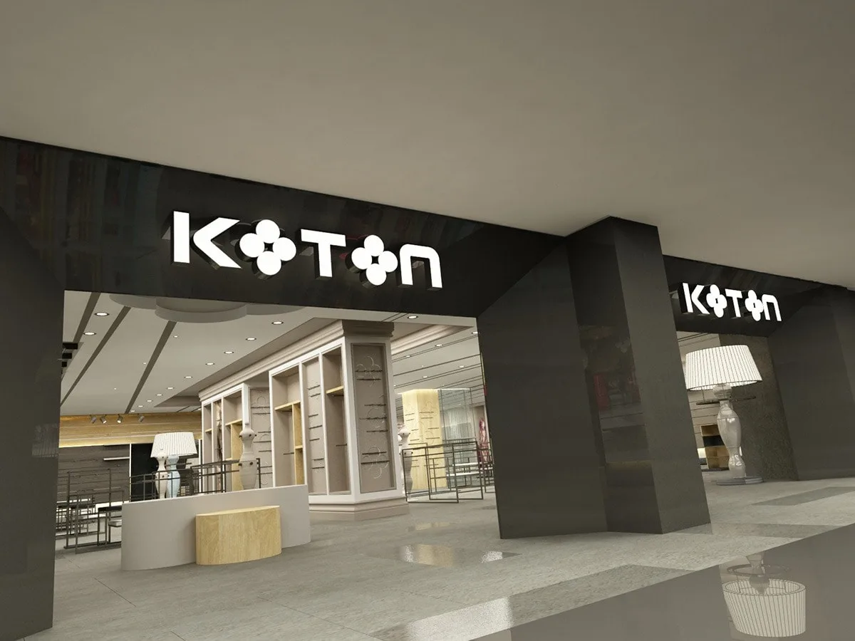 Koton Konsept mağaza iç mimari tasarımı – ADD Mimarlık, proje görseli 01