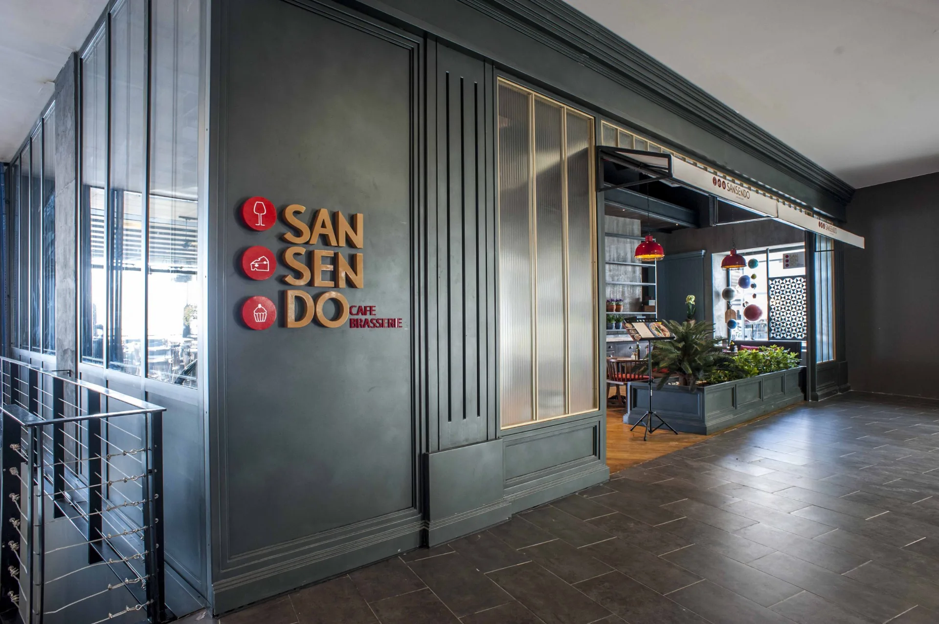 Sansendo Aqua Florya kafe ve restoran iç mimari tasarımı – ADD Mimarlık, proje görseli 01