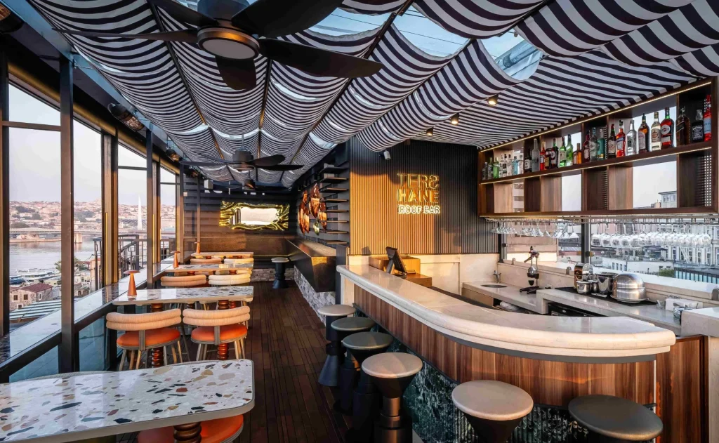 Tershane Roof Bar bar alanı iç mimari tasarımı – ADD Mimarlık, kapak görseli